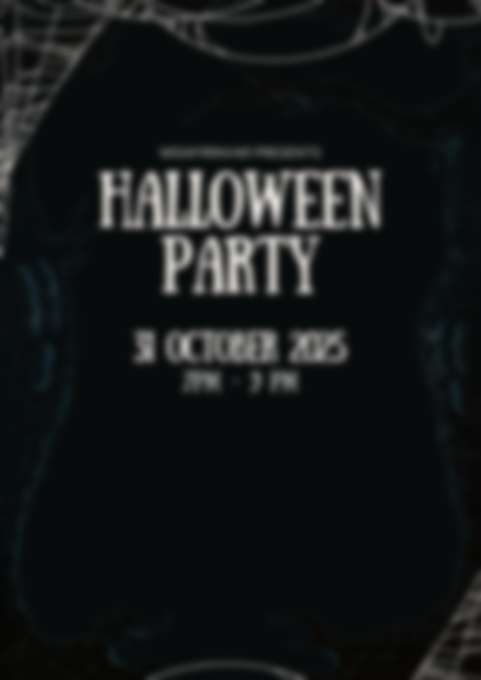 🎃 HALLOWEEN PARTY 2025 👻 “Gece Karanlığa Teslim Oluyor…”